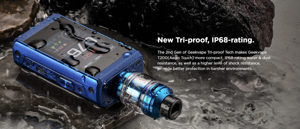 Kit Aegis Touch T200 Geek Vape waterproof