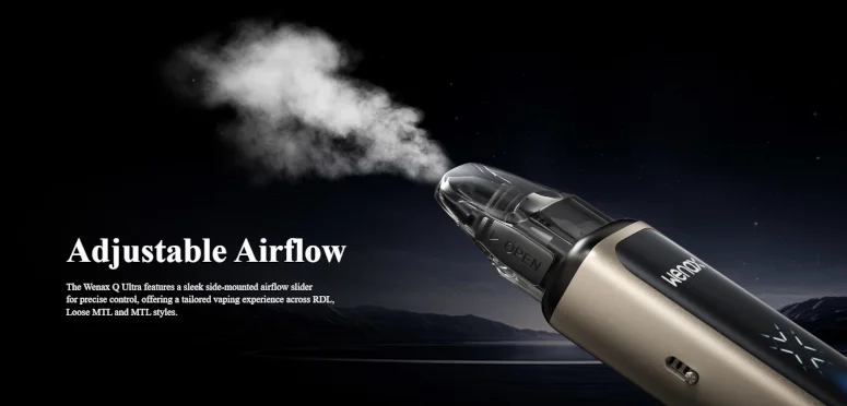 Kit Pod Wenax Q Ultra GeekVape airflow