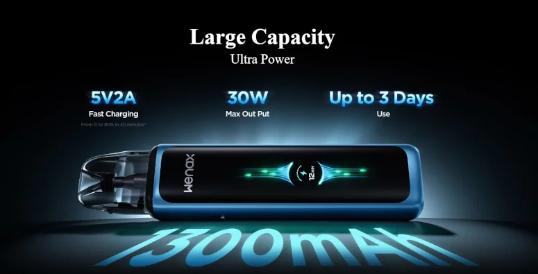 Kit Pod Wenax Q Ultra GeekVape batterie