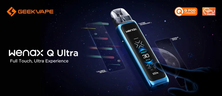 Kit Pod Wenax Q Ultra GeekVape présentation