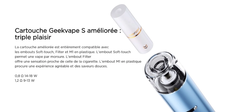 Wenax s3 GeekVape cartouche