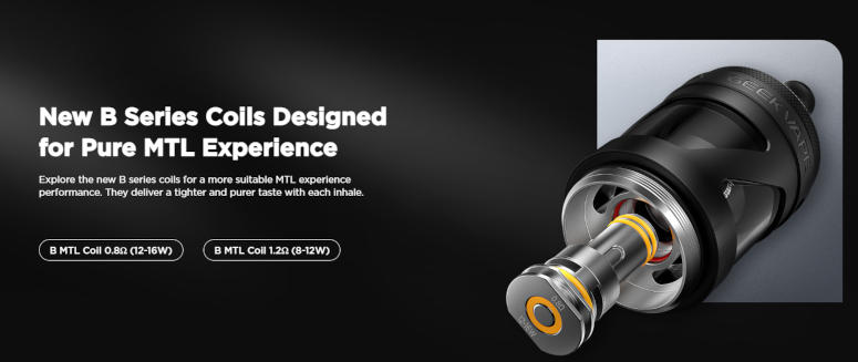 Kit Aegis Solo 3 MTL 100W Geekvape résistances B Series