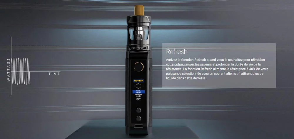 Kit coolfire z80 zenith 2 Innokin modes