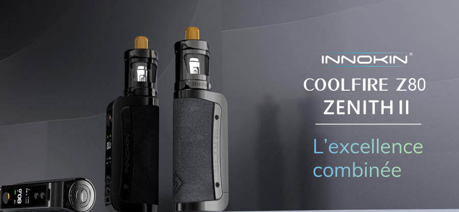 Kit coolfire z80 zenith 2 Innokin présentation