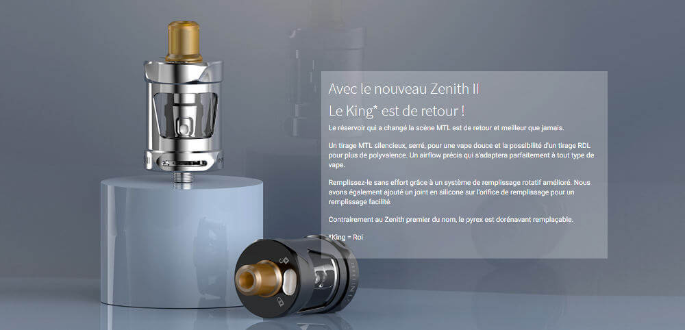 Kit coolfire z80 zenith 2 Innokin zenith 2