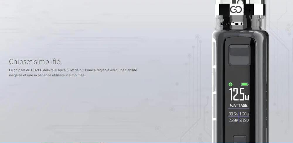 Kit gozee chipset simplifié innokin