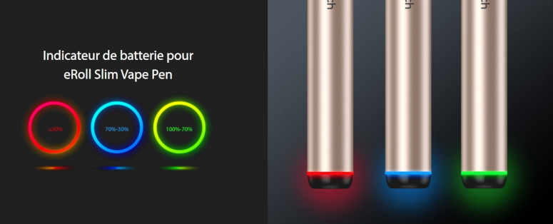 Kit Pod Eroll Slim + Powerbank Joyetech led