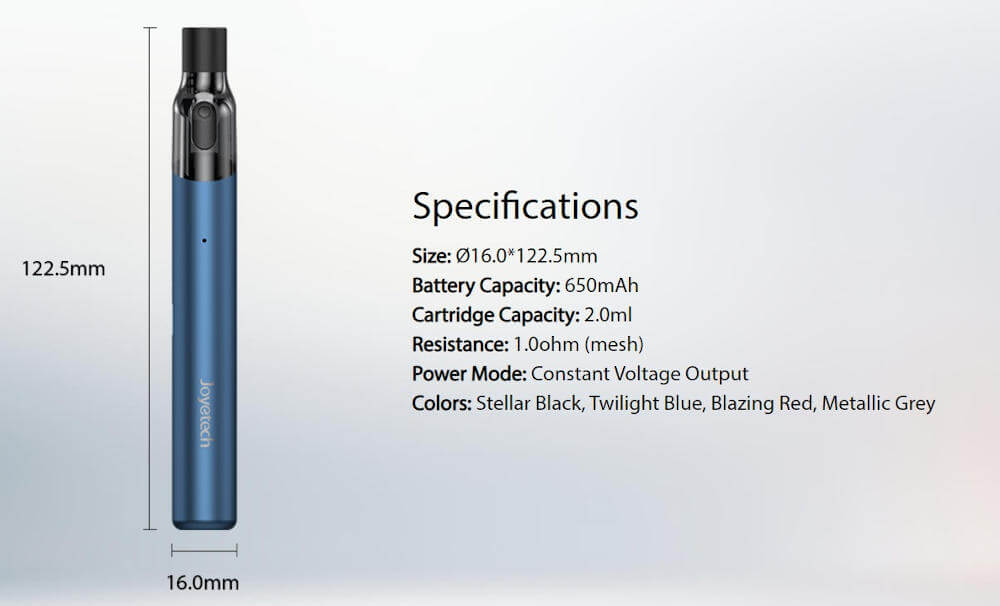 Kit Ego Air 650mAh Joyetech