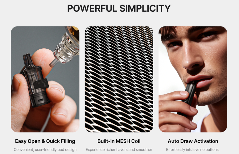 Kit Aro Justfog ergonomie