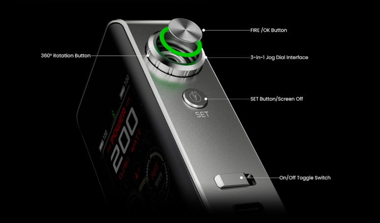 Kit Centaurus BT200 Lost Vape utilisation