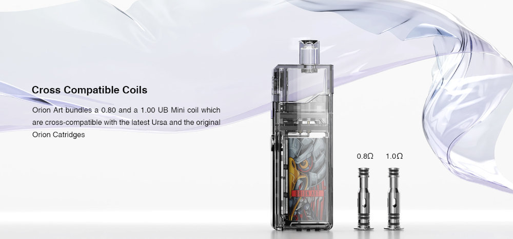 Kit Pod Orion Art 800mAh Lost Vape résistances