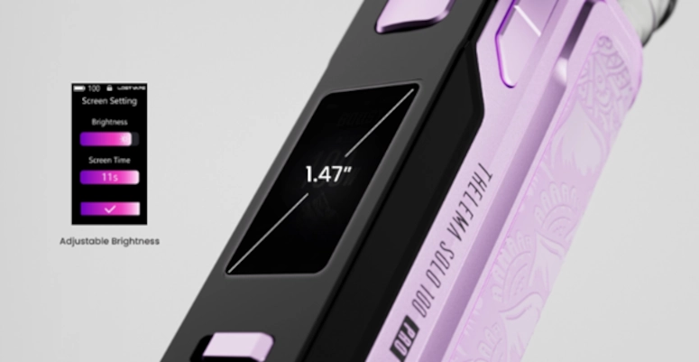 Thelema Solo 100 Pro Lost Vape écran