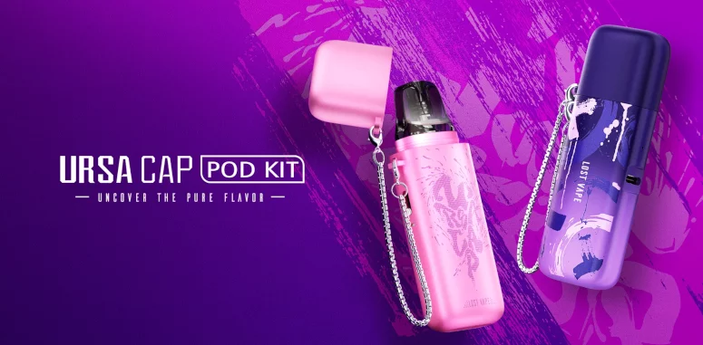 Kit Ursa Cap 1000mAh Lost Vape présentation