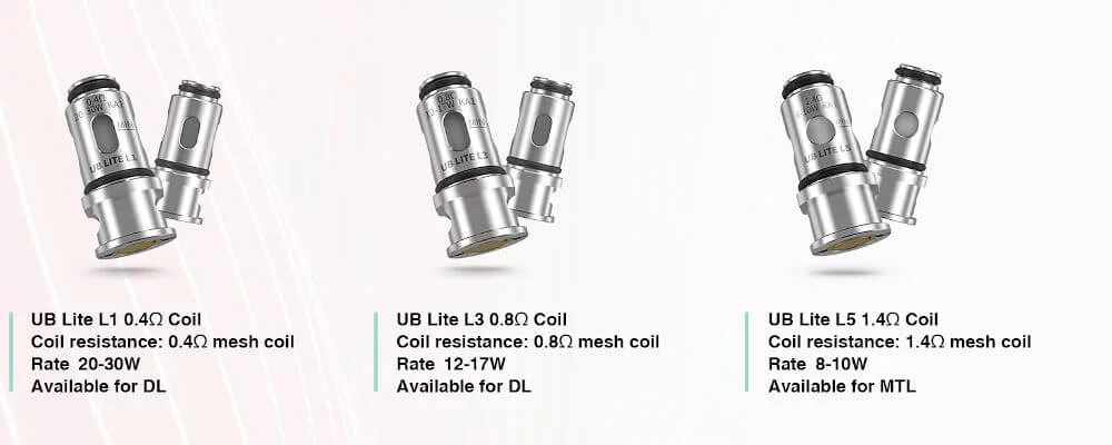 résistances Lite Series UB Lite Lost Vape