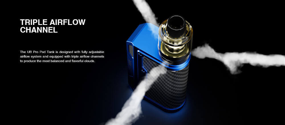 Kit Thelema Quest 200W - Lost Vape airflow