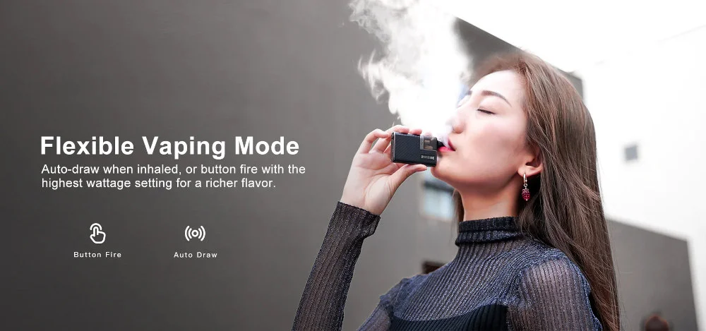 Kit Pod Pagee 950mAh Nevoks vaping mode