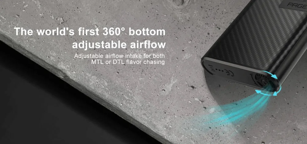 Kit Pod Pagee 950mAh Nevoks airflow