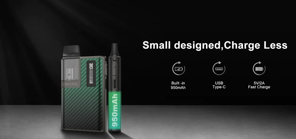 Kit Pod Pagee 950mAh Nevoks caracteristiques