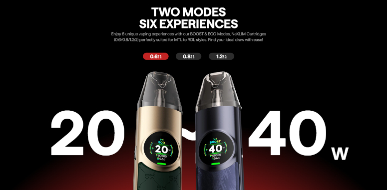 kit pod Nexlim Oxva puissance ajustable