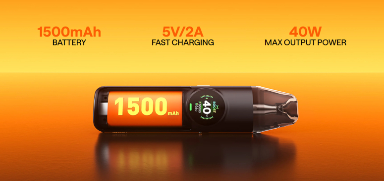 batterie 1500mAh du kit pod Nexlim Oxva