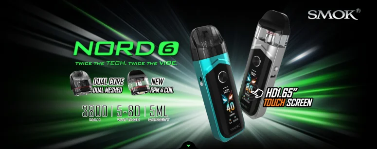 Kit Pod Nord 6 Smok bannière