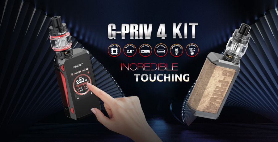 Kit G-Priv 4 230W Smok presentation