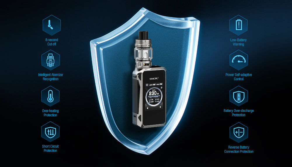 Kit G-Priv 4 230W Smok protéctions