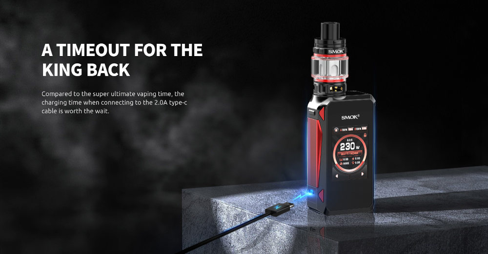 Kit G-Priv 4 230W Smok rechargement