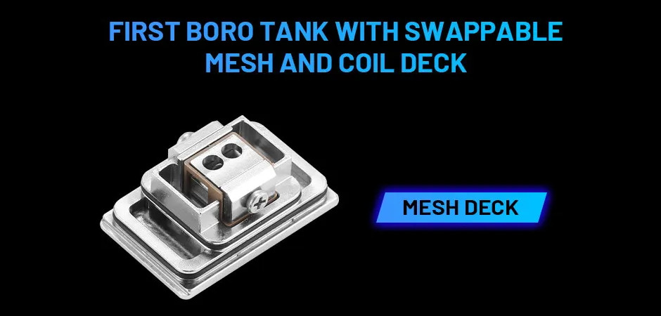Kit Pod Meson AIO 100W Steam Crave mesh deck