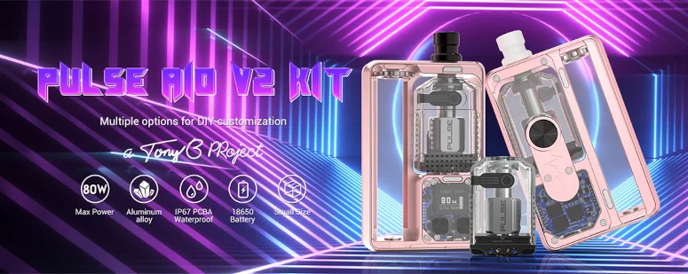 Kit Pulse AIO V2 80W Vandy Vape présentation