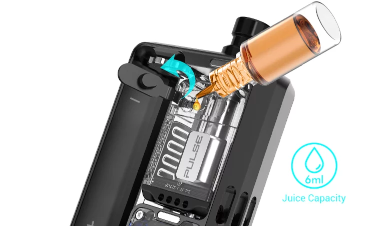 Ecig Vandy Vape Pulse AIO V2 remplissage