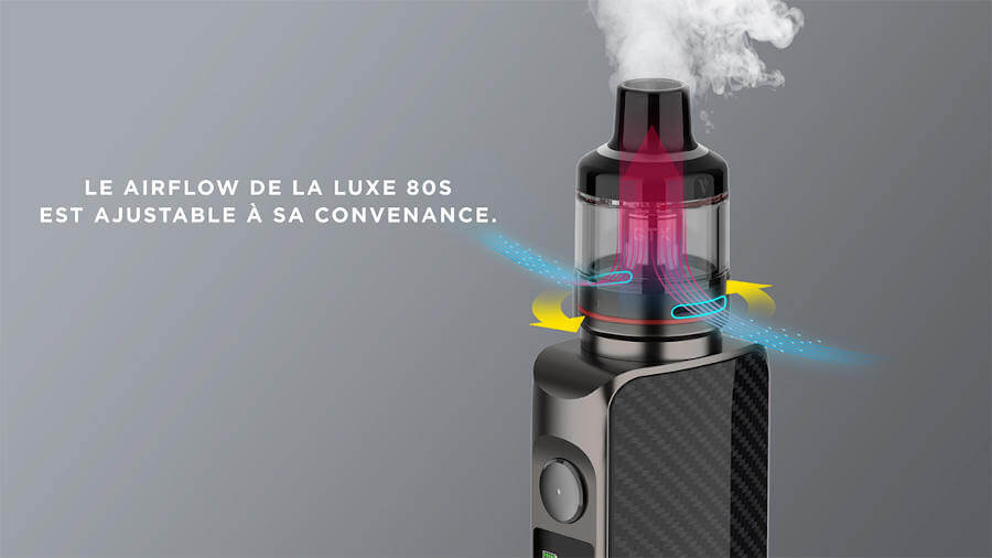 Kit LUXE 80 S - Vaporesso airflow