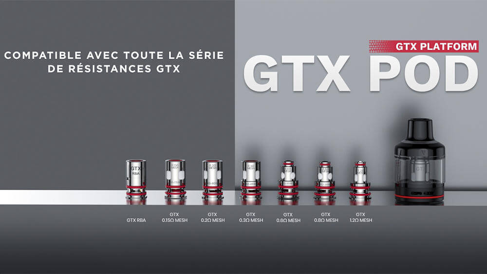 Kit LUXE 80 S - Vaporesso résistances GTX