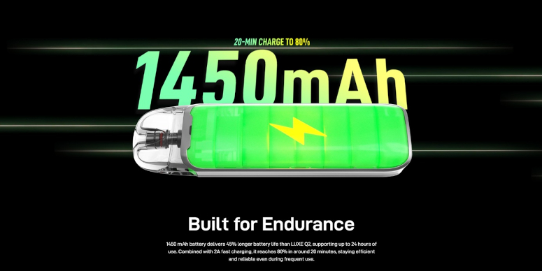 Kit Luxe Q3 Vaporesso Batterie