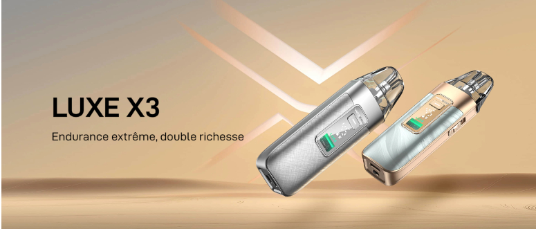 Kit pod Luxe X3 Vaporesso présentation