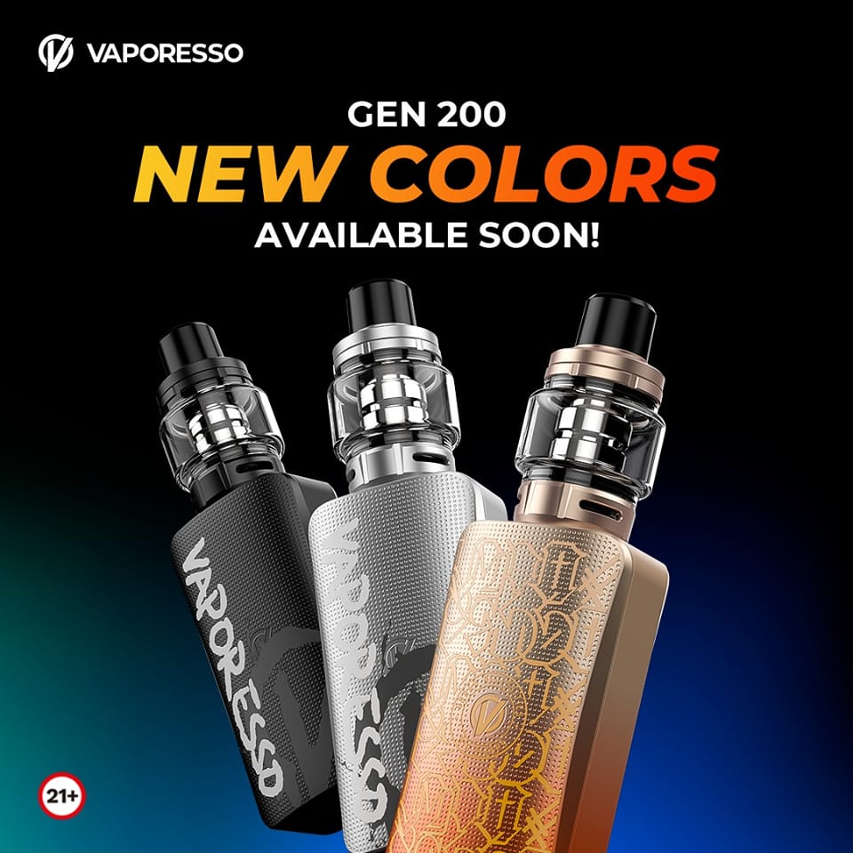 Kit Gen 200 Graffiti 220W Vaporesso new colors