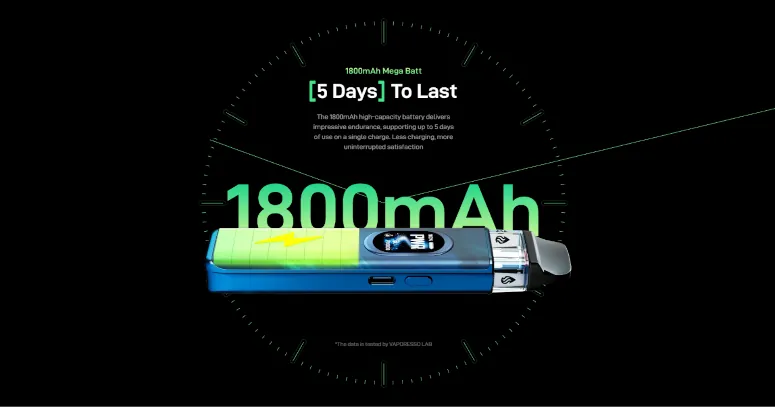 Vaporesso Xros 6 batterie 1800mAh