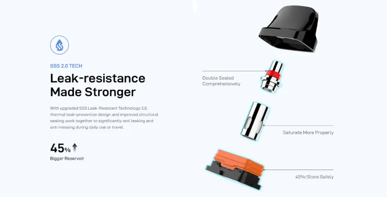 Kit Pod XROS 6Vaporesso cartouches COREX