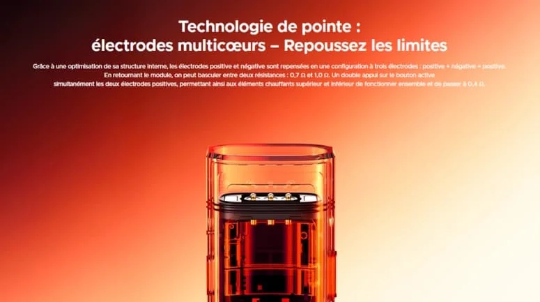 Cartouche multi-ohm de la Argus G4 Voopoo