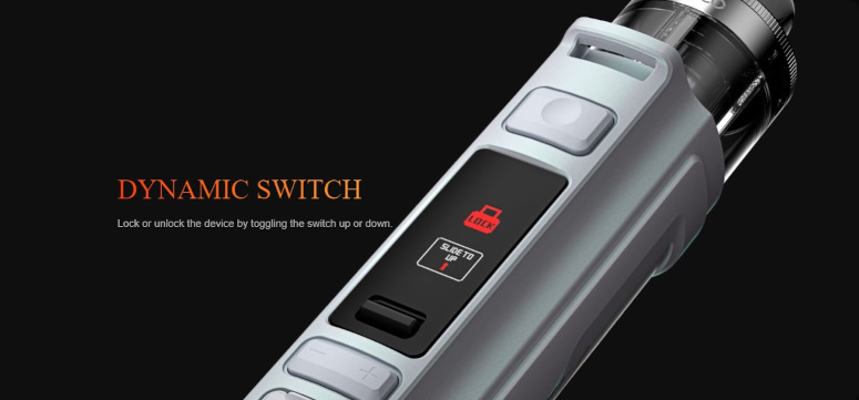 Kit Argus Pro 2 3000mAh Voopoo bouton switch