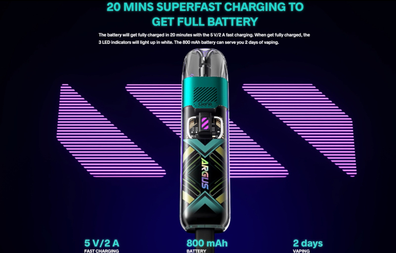 fast charge argus p1s voopoo