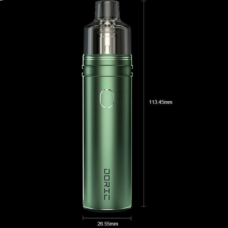 Kit Doric 60W 2500mAh Voopoo dimensions