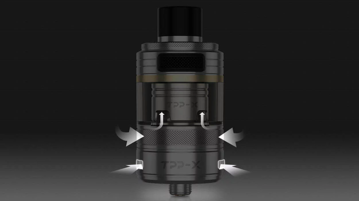 Kit Drag 3 TPP X Pod 177W Voopoo airflow