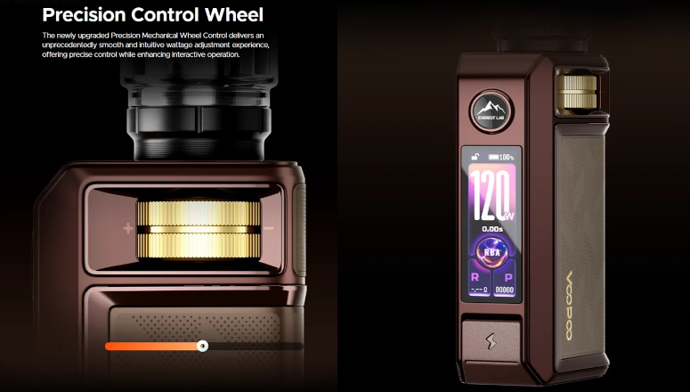 Kit Drag 6 4400mAh Voopoo molette