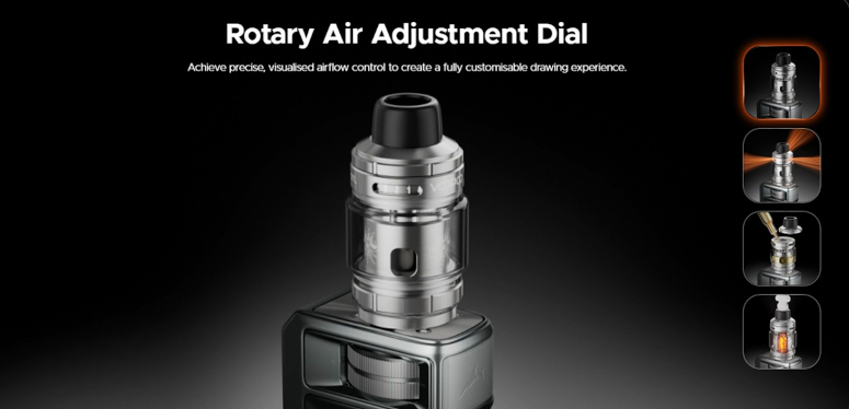 Kit Drag 6 4400mAh Voopoo airflow tank II