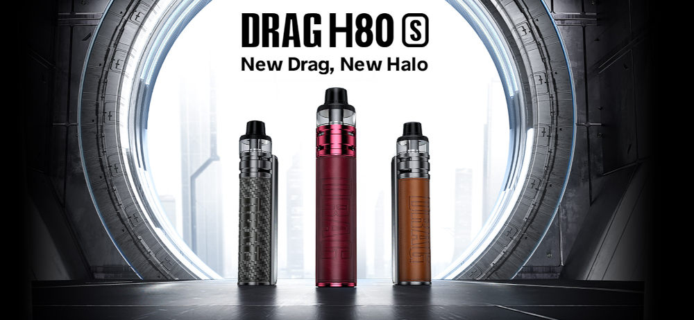 Kit Drag H80S PnP II 80W Voopoo présentation