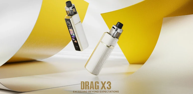 Kit Drag X 3 Voopoo présentation