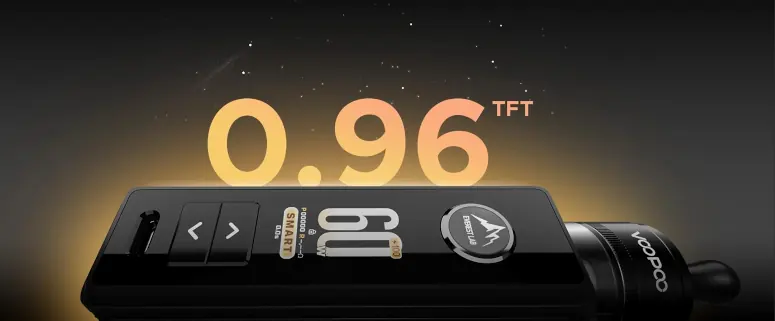 Drag s3 de voopoo écran tft