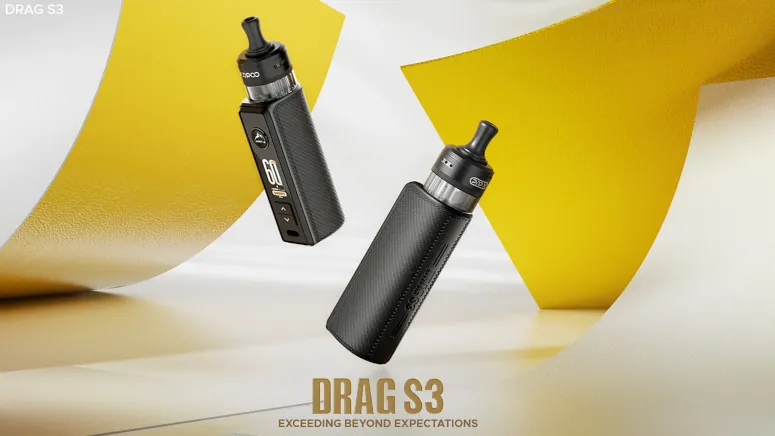 Drag s3 de voopoo présentation