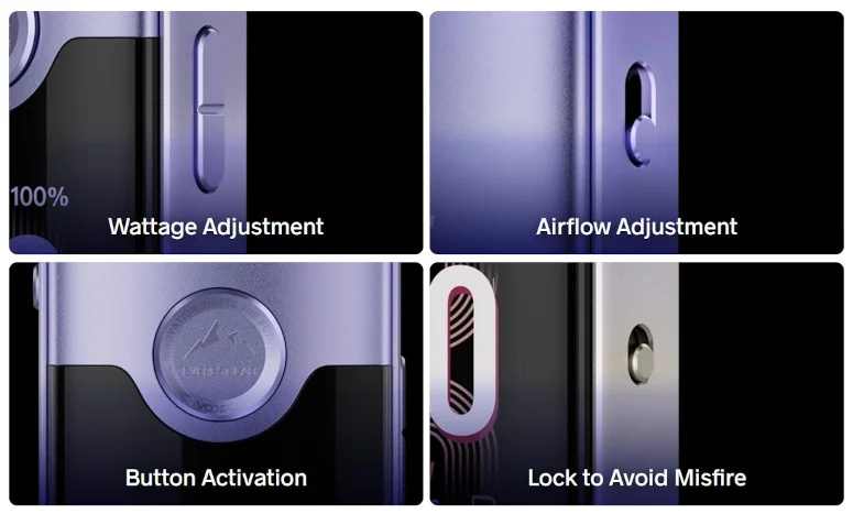 Kit Pod Vinci E80 3000mAh Voopoo mode d'emploi